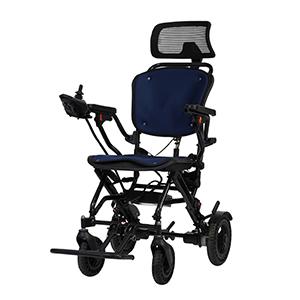Light weight reclining Electric Wheelchair Lithium Battery portable folding Electric Wheelchair for Disabled